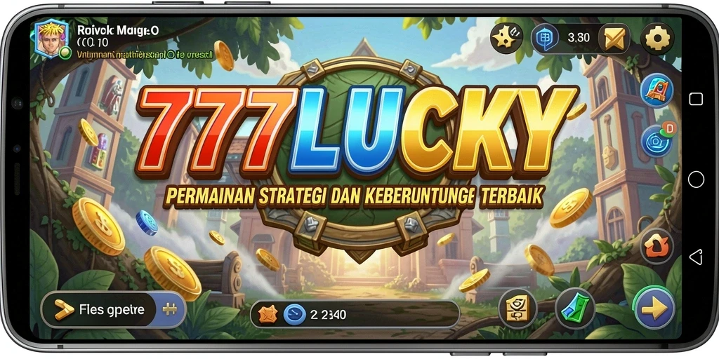Screenshot gameplay <strong>777LUCKY</strong> menampilkan pertarungan seru dan strategi mendebarkan.