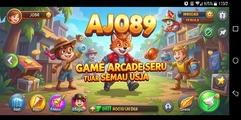 Tampilan seru gameplay AJO89 dengan grafis yang menarik.