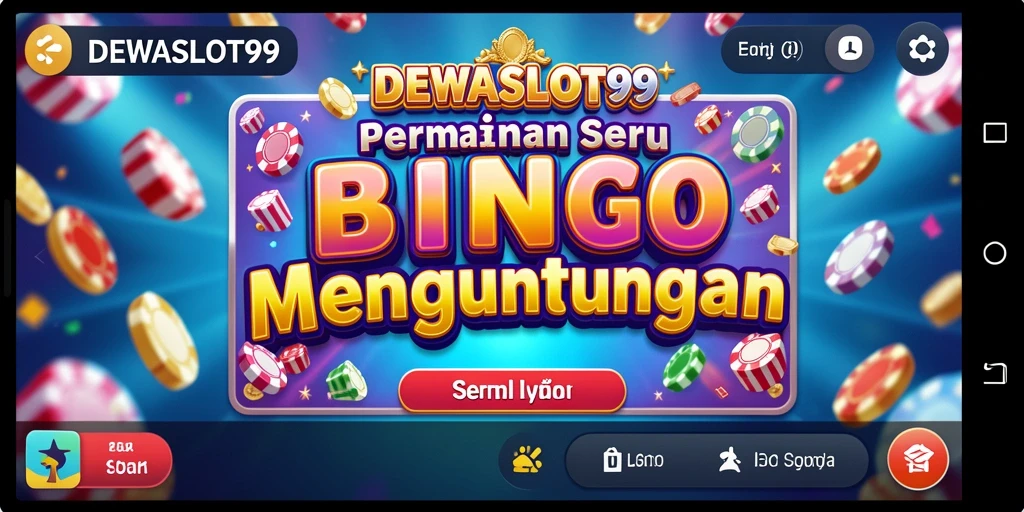 Tampilan gameplay menarik dari DEWASLOT99 saat bermain Bingo.