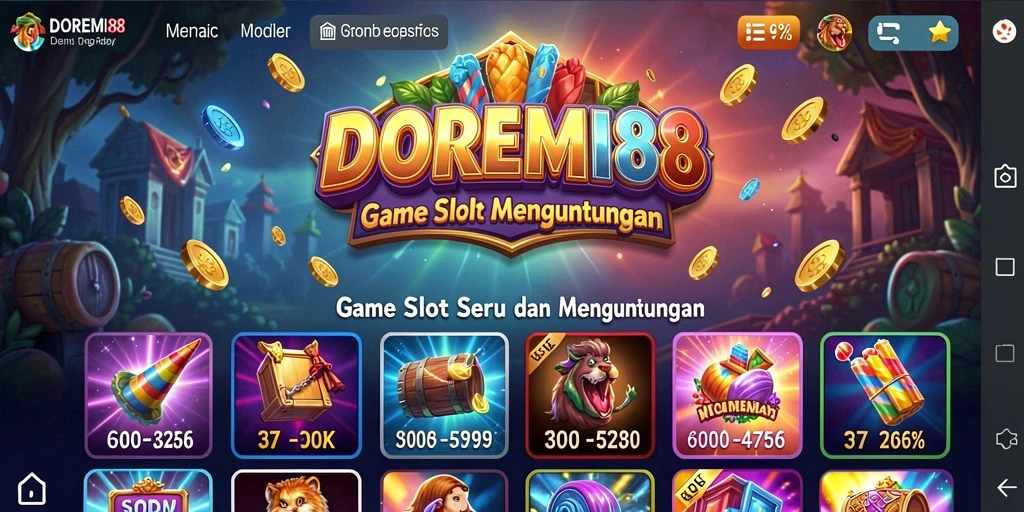 Tampilan gameplay DOREMI88 yang menarik dan mengasyikkan.