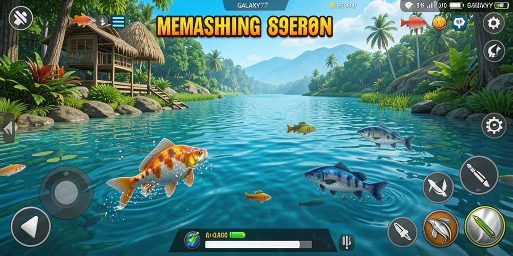 Tangkapan ikan besar di GALAXY77 yang penuh aksi.