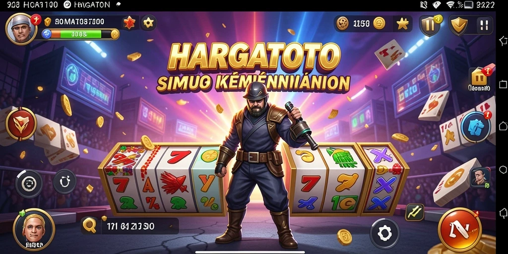 Screenshot HARGATOTO menampilkan gameplay menantang dan interaktif.