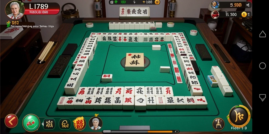 Tampilan gameplay Mahjong yang menarik di LI789.