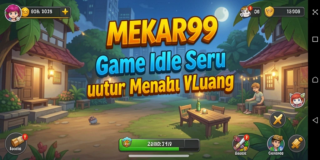 Tangkapan layar MEKAR99 menampilkan gameplay santai dan menarik.