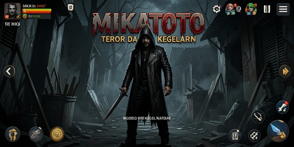 Gameplay menyeramkan di MIKATOTO dengan suasana mencekam.