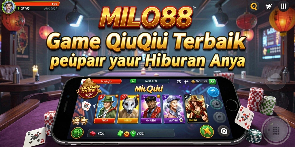 Tampilan gameplay seru QiuQiu di MILO88.