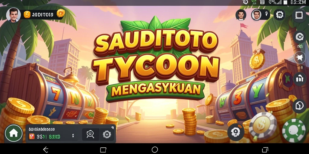 Tampilan gameplay SAUDITOTO yang menarik dan menyenangkan.