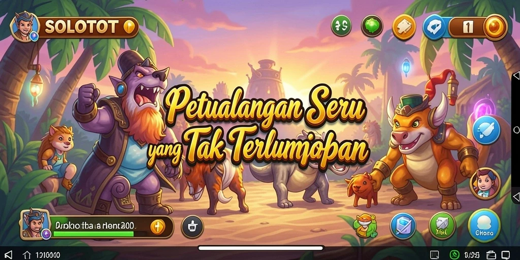 Tangkapan layar SOLOTOTO menampilkan aksi mendebarkan dalam petualangan yang penuh tantangan.