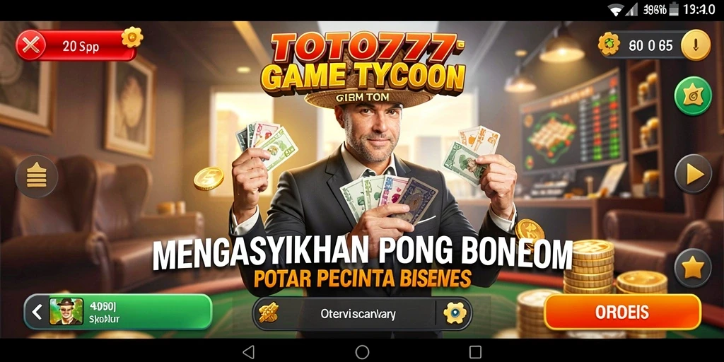 Gameplay TOTO777 yang menantang dan seru di dunia bisnis.